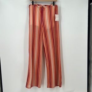 Free People Bridget Sunset Striped Pants